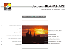 Tablet Screenshot of jacques-blanchard.com